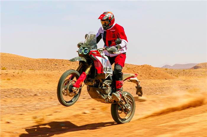 Ducati DesertX price, new Rally model India launch details. 
